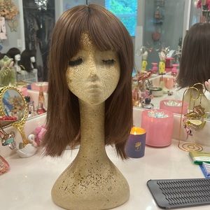 Pre-Owned Human Hair Shevy Wig/Sheitel.